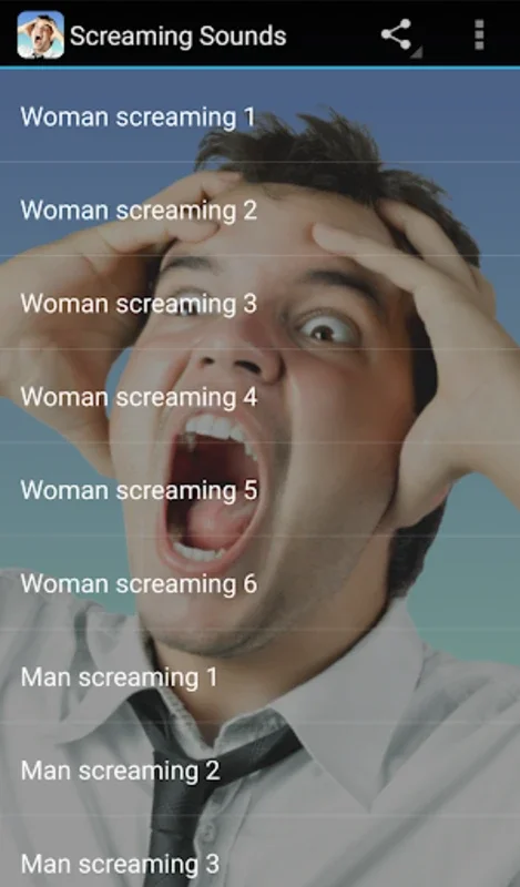 Screaming Sounds Prank for Android - Fun Prank App