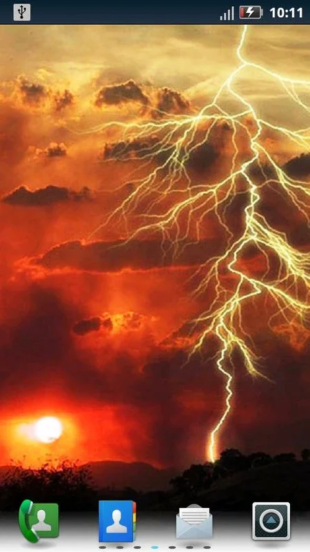 Lightning Storm Live Wallpaper for Android - Immersive Visuals