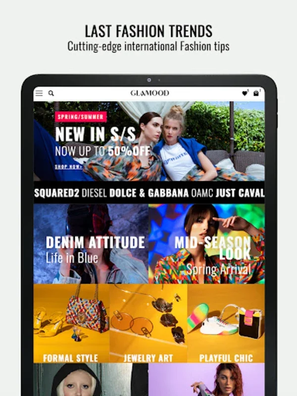 Glamood for Android - Shop Luxury Brands Easily