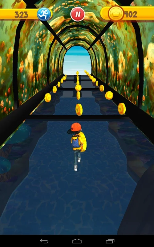 RUN RUN 3D for Android - Dive into the Aquatic Adventure