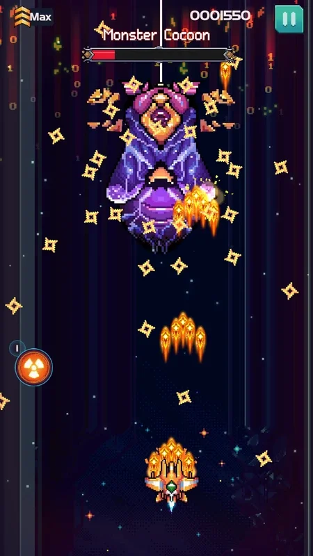 Galaxiga for Android - An Arcade Shoot 'Em Up