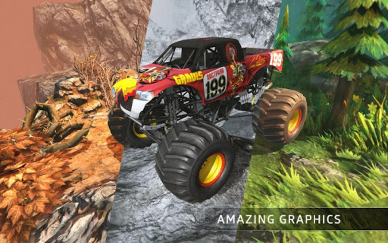 Monster Truck Games on Android - Free Off-Road Driving