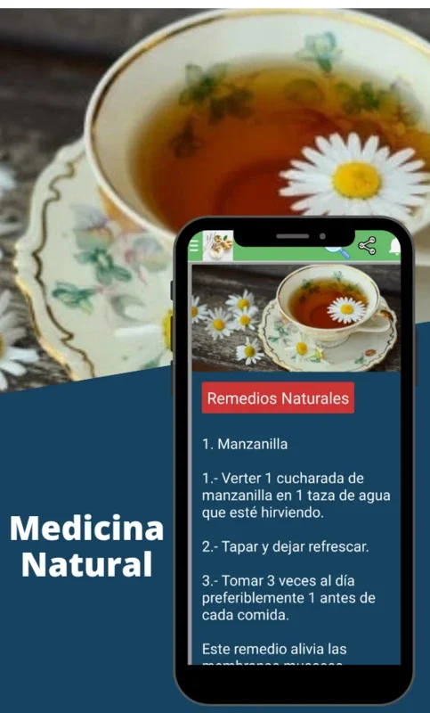 Medicina Natural for Android - Learn About Medicinal Plants