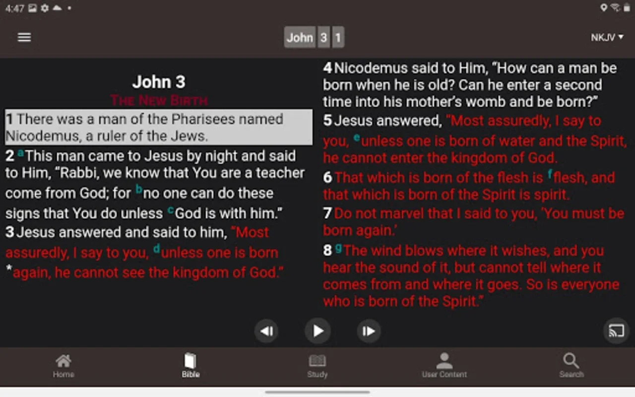 Bible - Word of Promise® for Android - Accessible Bible App