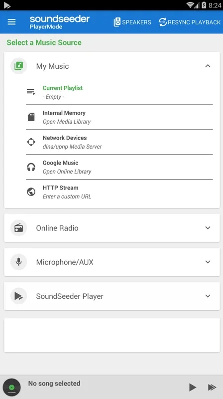 SoundSeeder for Android - Sync Devices via Wi-Fi