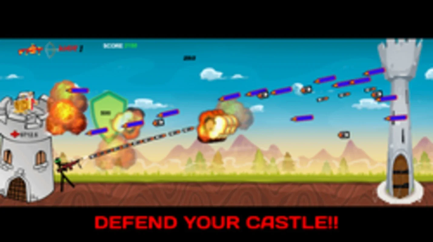 Castle Blaster 2D! for Android - Defend the King's Castle