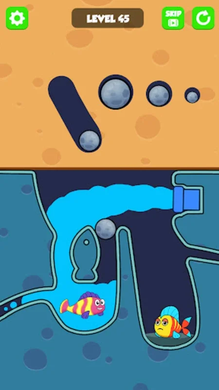 Save the Fish - Dig to Rescue for Android: Engaging Puzzles