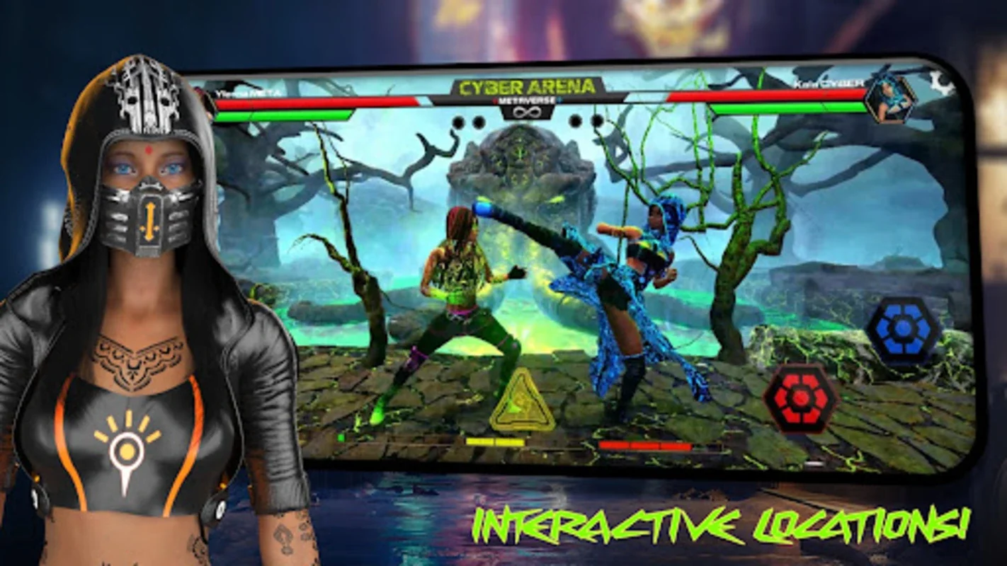 CYBER ARENA (Pre-Alpha) for Android - Immerse in the Cyberpunk Action