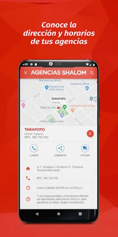 SHALOM for Android - Manage Shipments with Ease