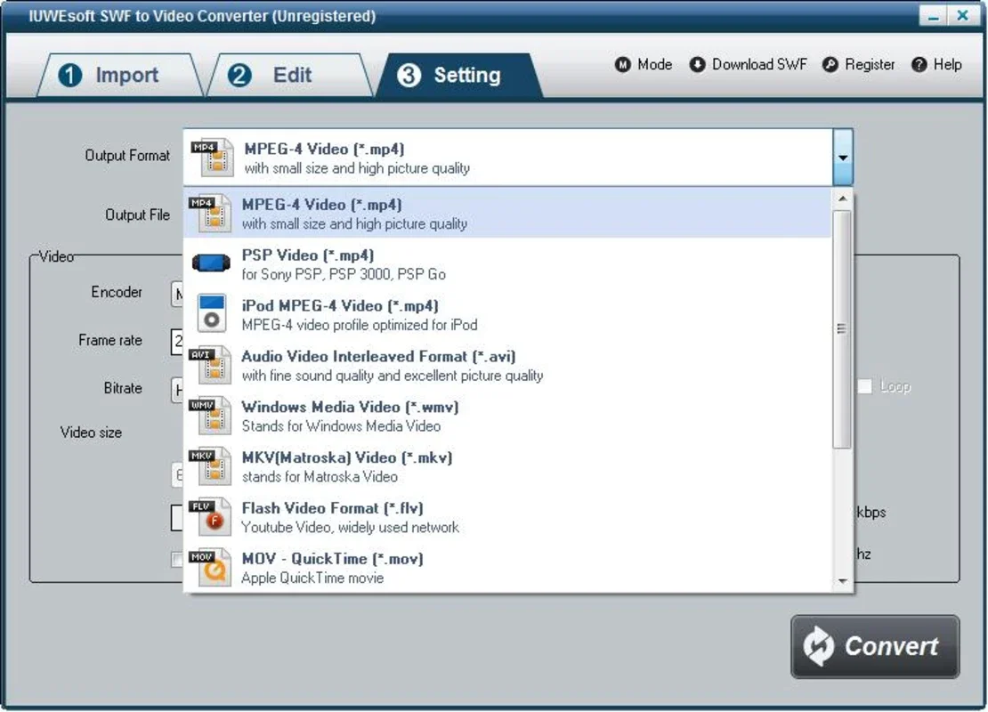 SWF to Video Converter for Windows - Free Download from AppHuts