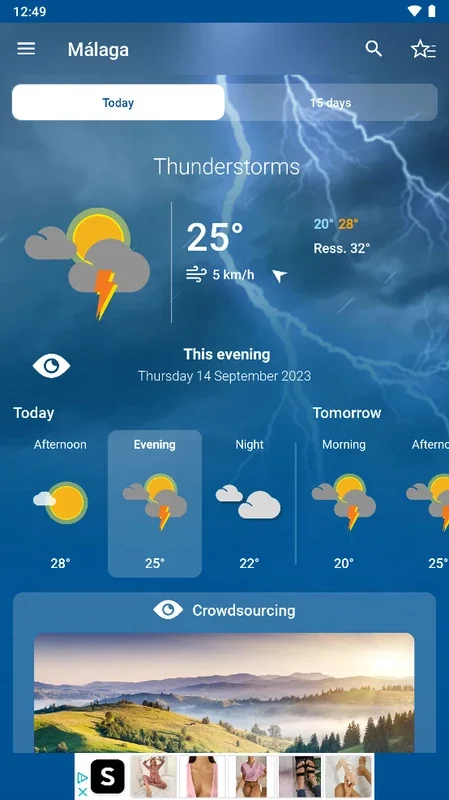 Météo France for Android - Accurate Weather Forecasts