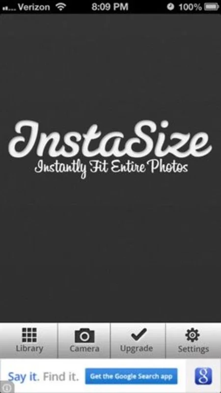 InstaSize for Android - Share Full-Sized Photos Easily