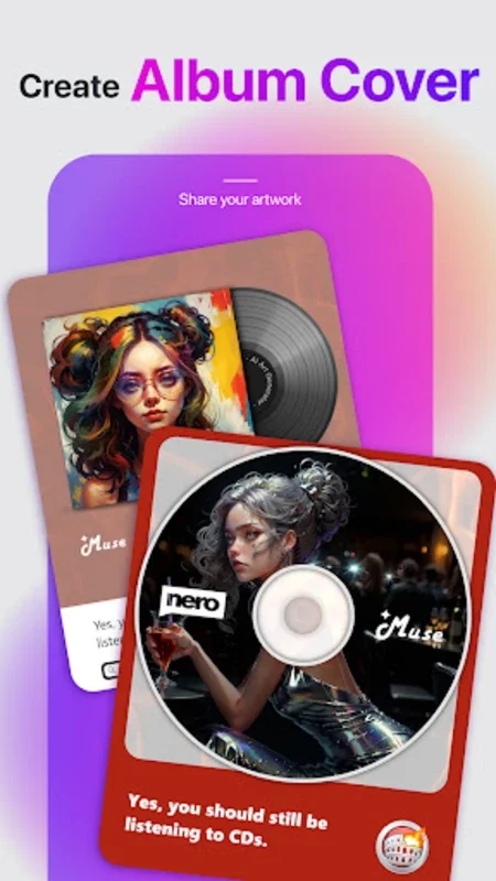 AI Art Generator - Nero Muse for Android: Create Stunning Art