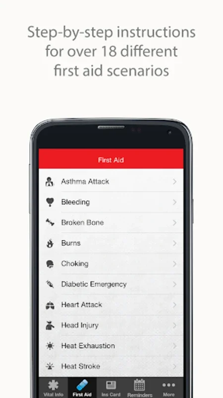 Vital ICE for Android - Instant Access to Emergency Medical Info