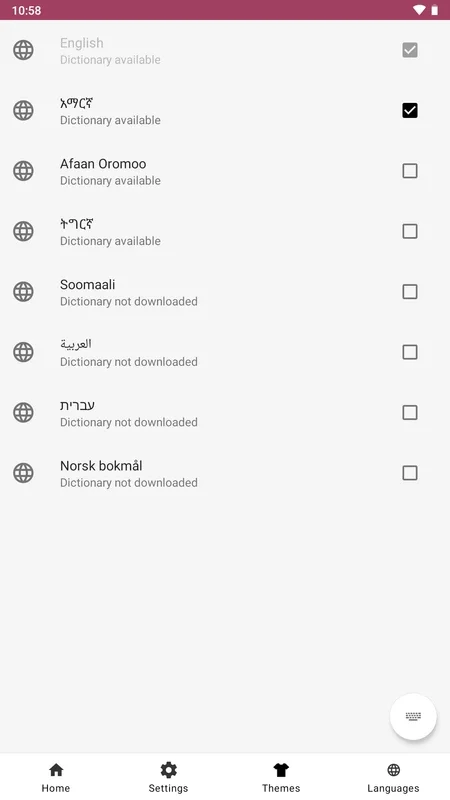 Amharic keyboard FynGeez - Eth for Android - Free APK Download