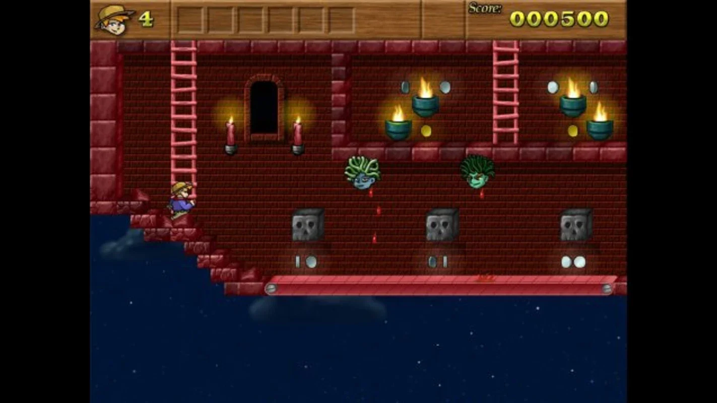 Midnight Mansion HD for Windows - A Platformer with Hidden Treasures