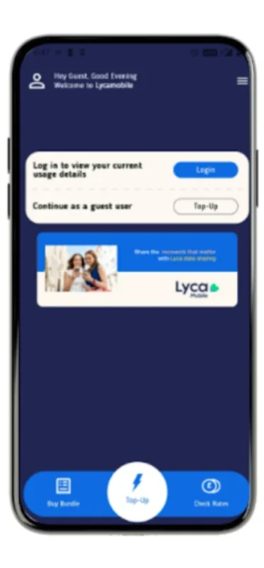 Lyca Mobile for Android - Streamlined Account Management