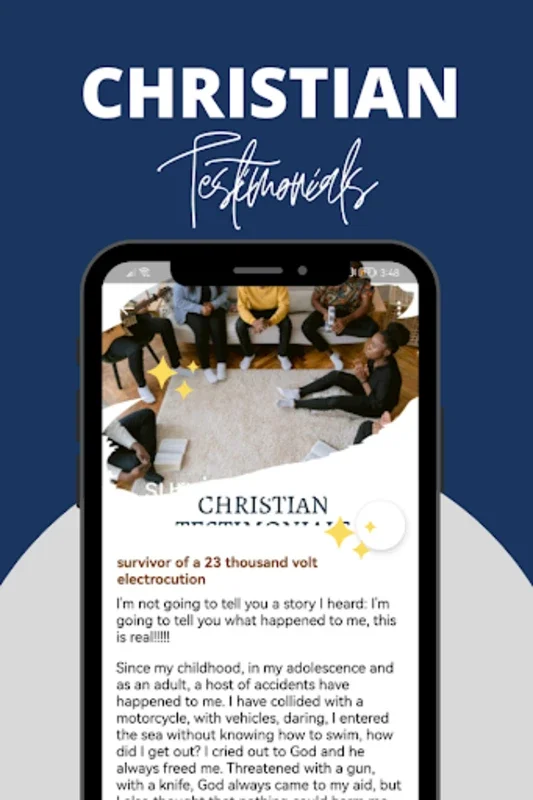 Christian Testimonials - Real for Android: Spiritual Insights