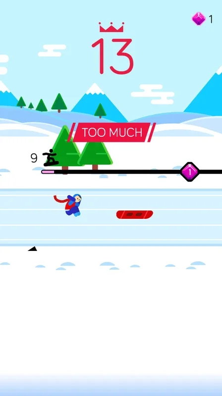 Ketchapp Winter Sports for Android - Test Your Reflexes