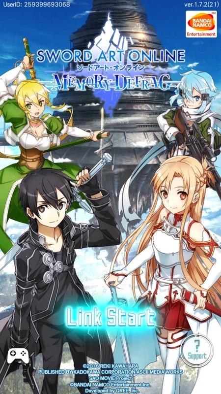 SWORD ART ONLINE: Memory Defrag for Android - Engaging JRPG