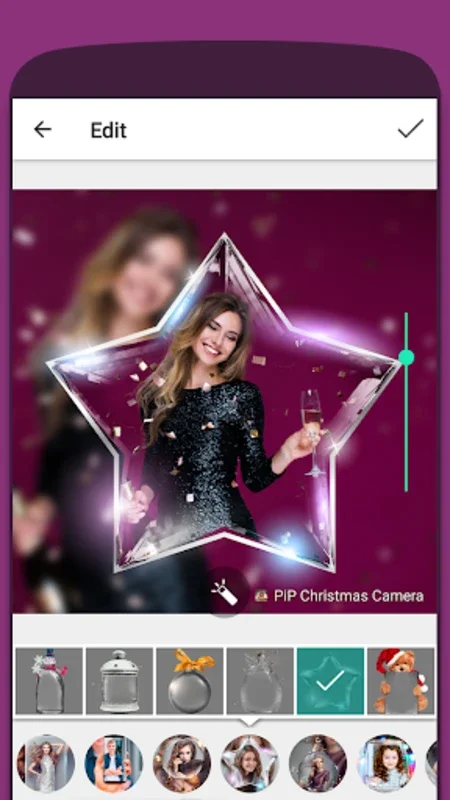 PiP Christmas Camera for Android - Festive Photo Editing