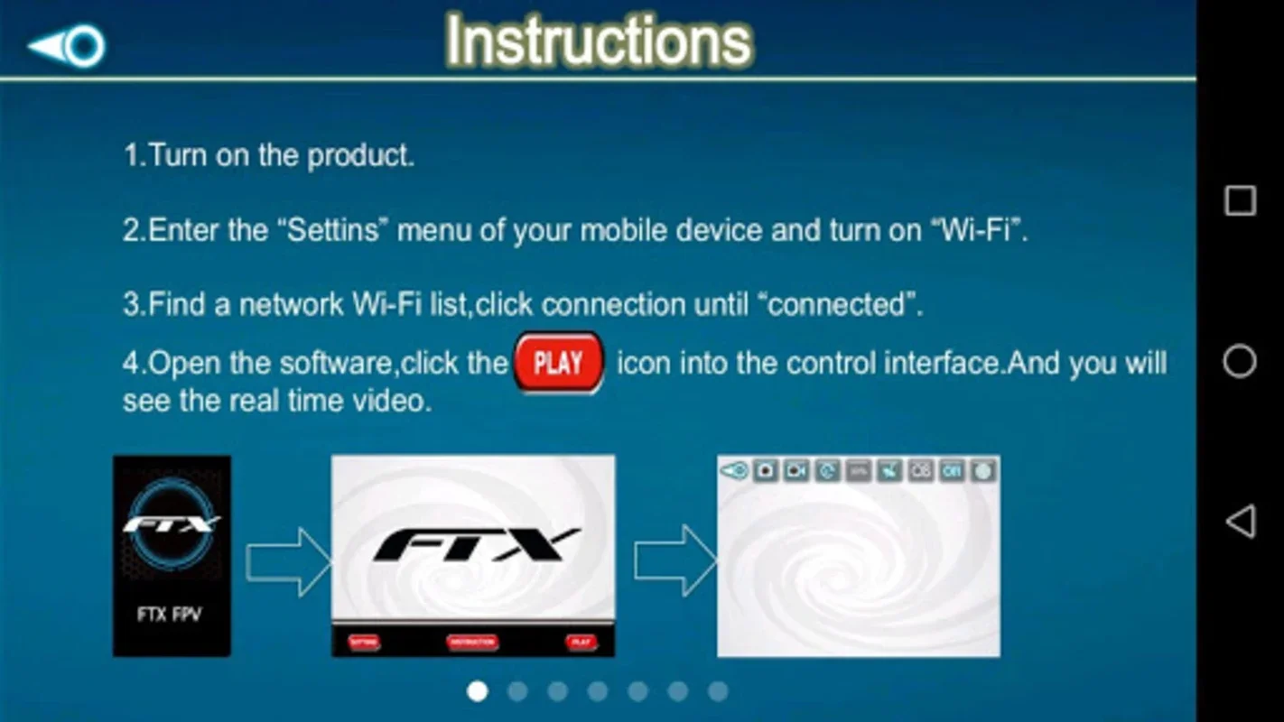 FTX FPV for Android - Control and Stream with Ease