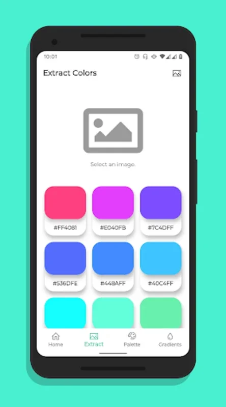 Color Palette - Extract/Create Colors & Gradients for Android