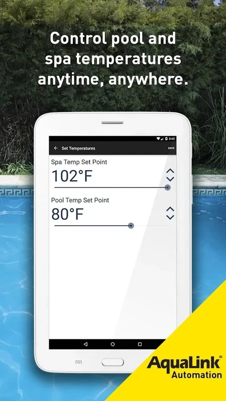 iAquaLink for Android: Complete Pool Control