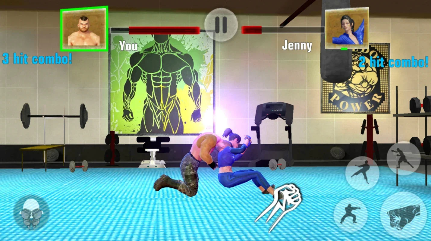 Bodybuilder Fighting Club for Android - Immersive 3D Fights