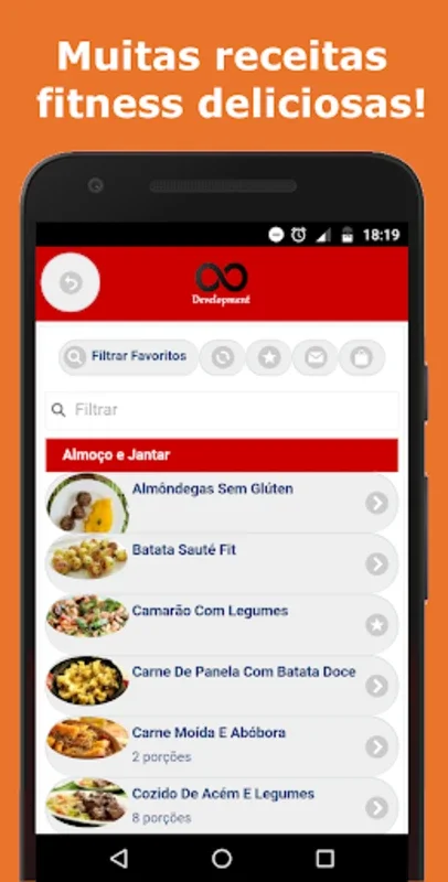 Receitas Fitness Deliciosas for Android - No Downloading Needed