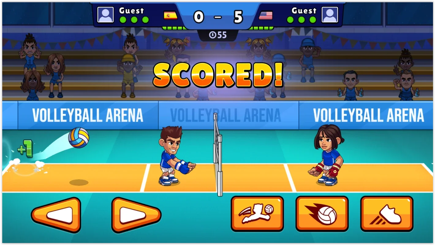 Volleyball Arena for Android - Intense 1v1 Online Matches