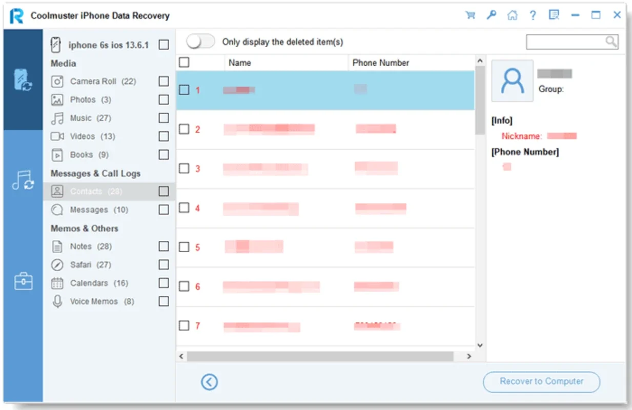 Coolmuster iPhone Data Recovery for Windows: Recover Your Data