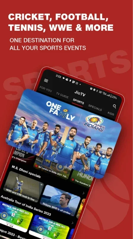 JioTV on Android: A World of Content at Your Fingertips