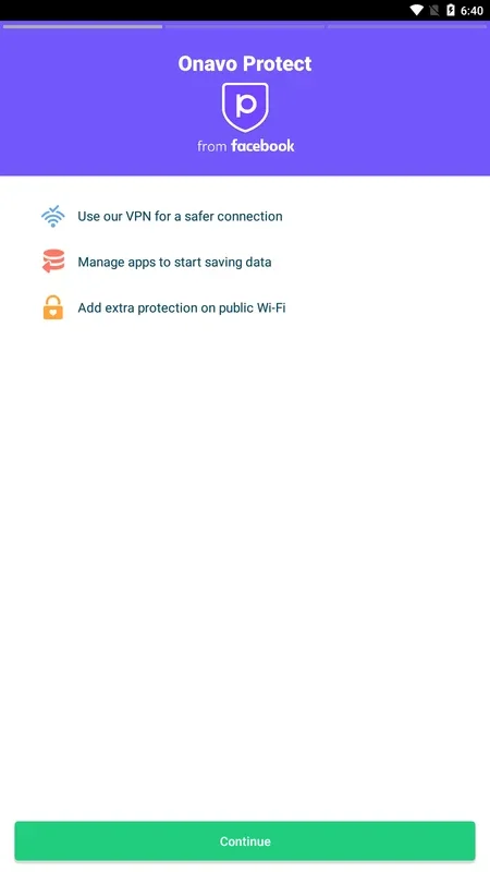 Protect Free VPN+Data Manager for Android: Secure Browsing & Data Control