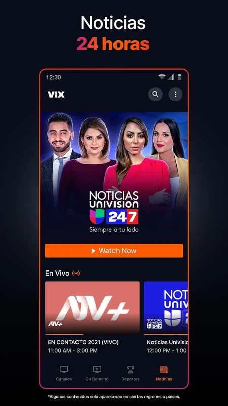 ViX: Cine, TV, Deportes Gratis for Android - Stream Spanish Content