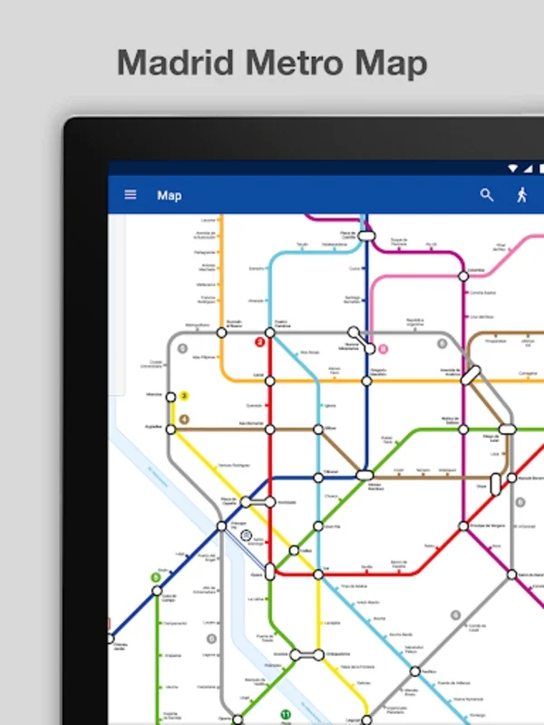 Madrid Metro Map and Route Planner for Android: Efficient Navigation