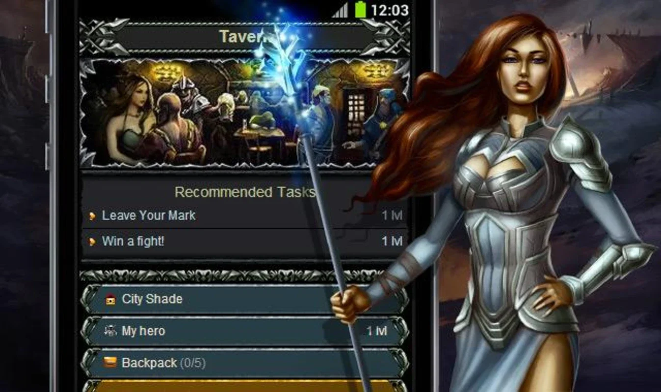 World of Shadows for Android - An Epic Fantasy Adventure