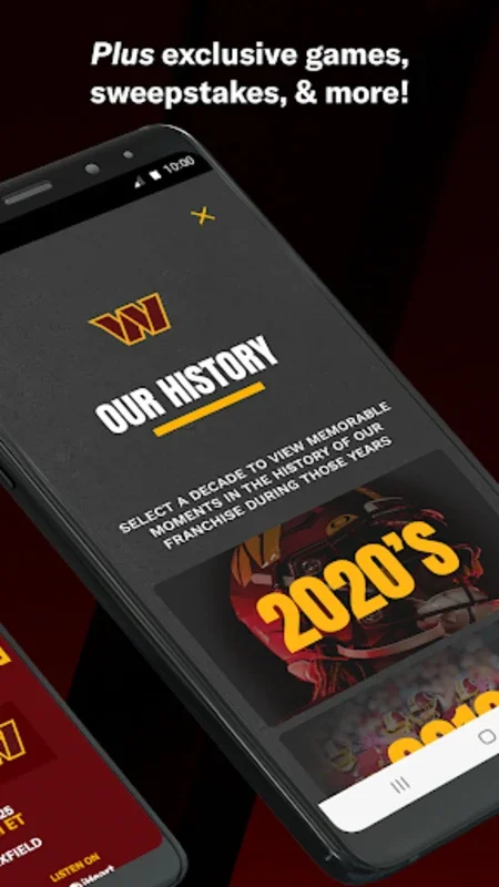 Redskins for Android - Stay Connected with the Washington Commanders