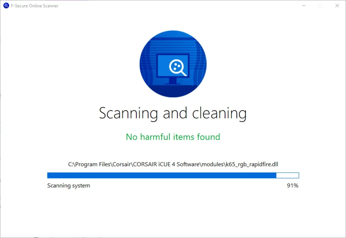 F-Secure Online Scanner for Windows - Quick Threat Removal