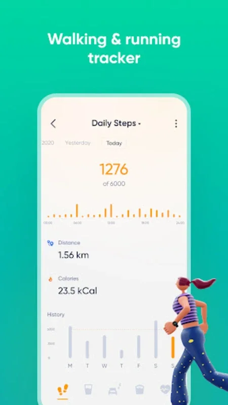 Fitness Band - Fitness Tracker for Android - Analyze Fitbit Data