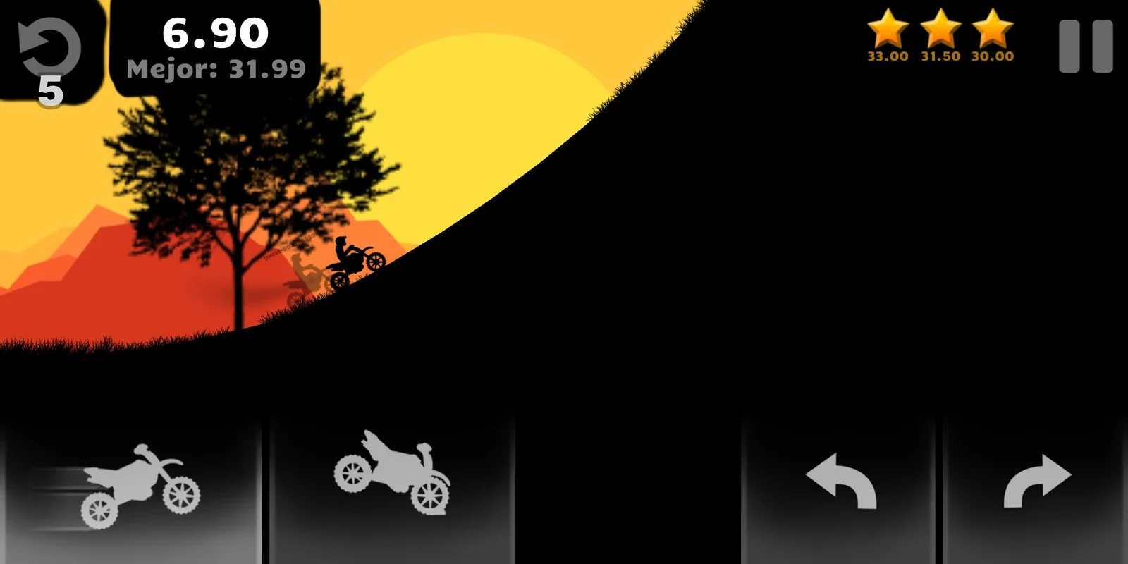 Sunset Bike Racer Motocross for Android - Thrilling Motocross Game