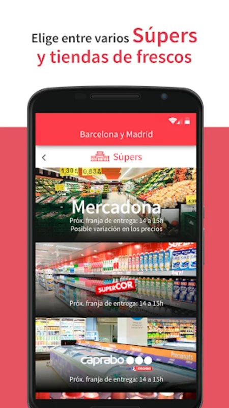 Deliberry Supermercado Online for Android: Instant Grocery Delivery