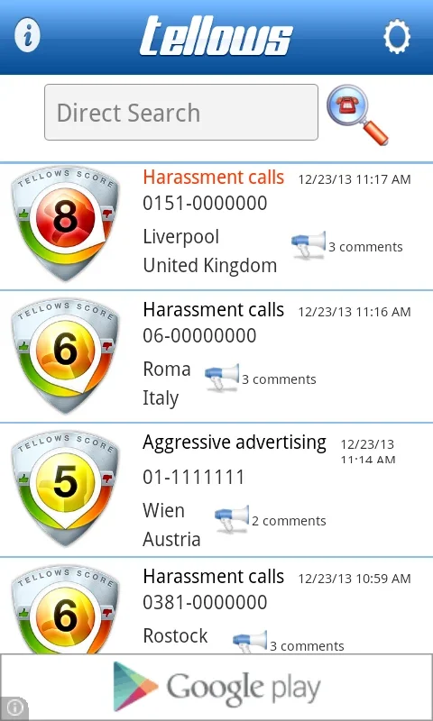 tellows for Android - Identify and Block Spam Calls