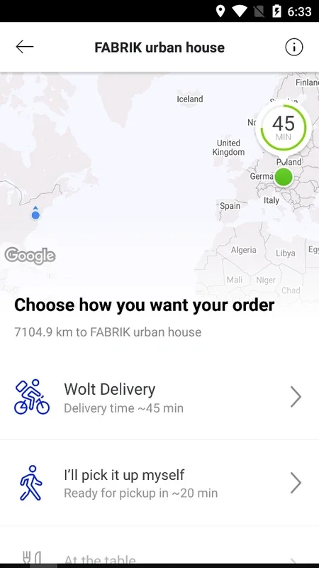 Wolt: Global Food Delivery App for Android