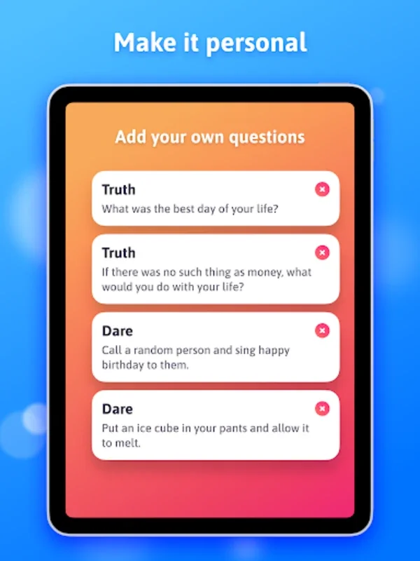 Truth or Dare for Android - A Social Gathering Booster