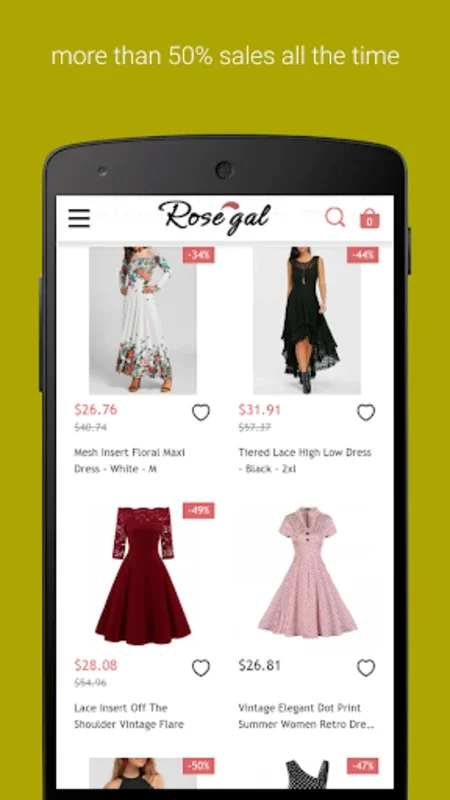 Cheap Dresses Online Shopping for Android - Unbeatable Deals