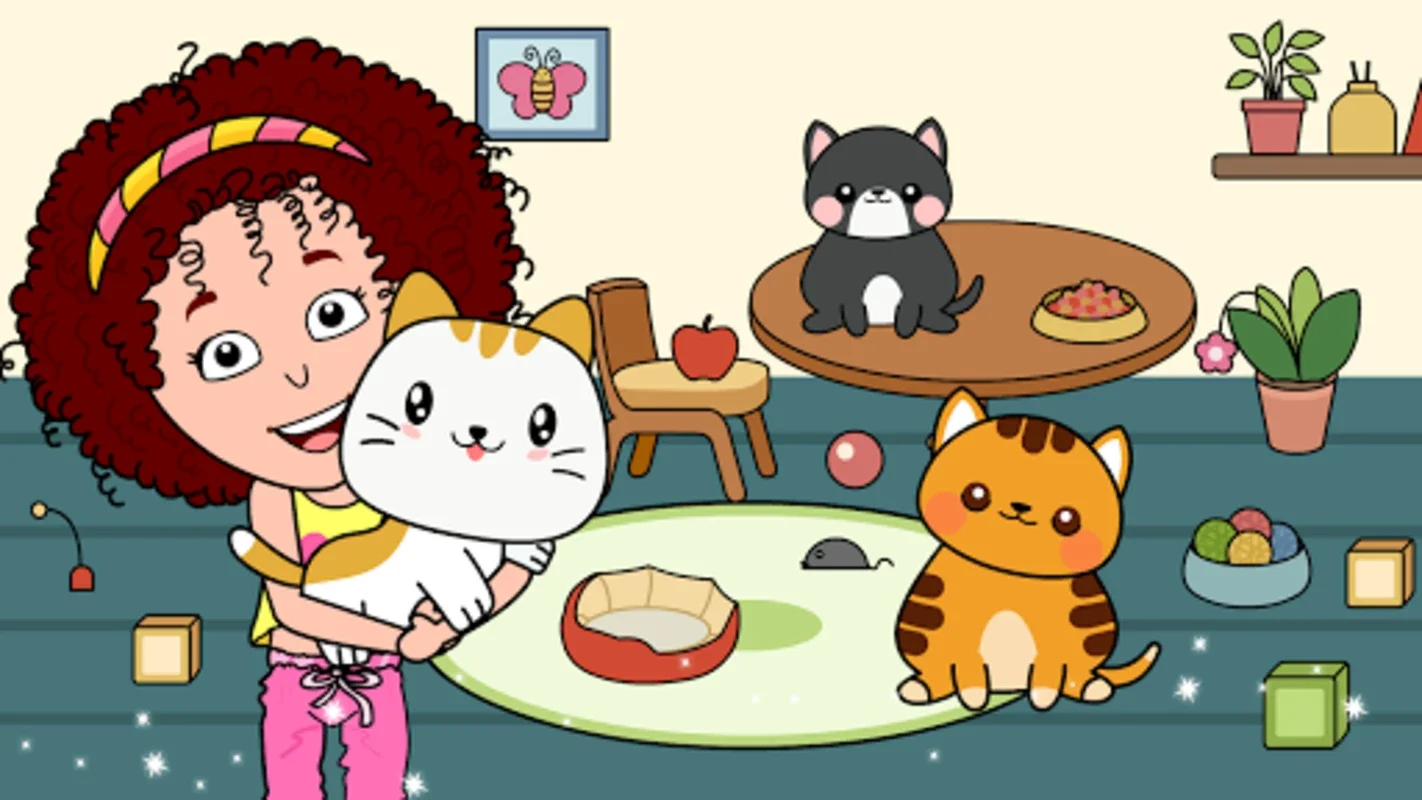 My Cat Town - Tizi Pet Games for Android - Download the APK