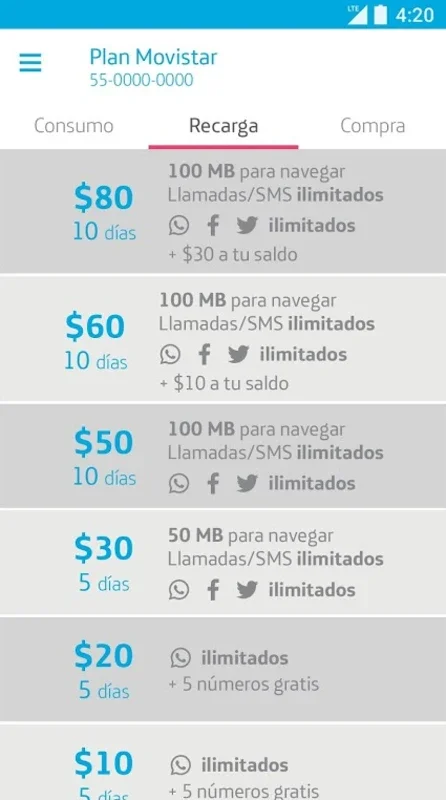 Movistar MX for Android - Manage Services Effortlessly