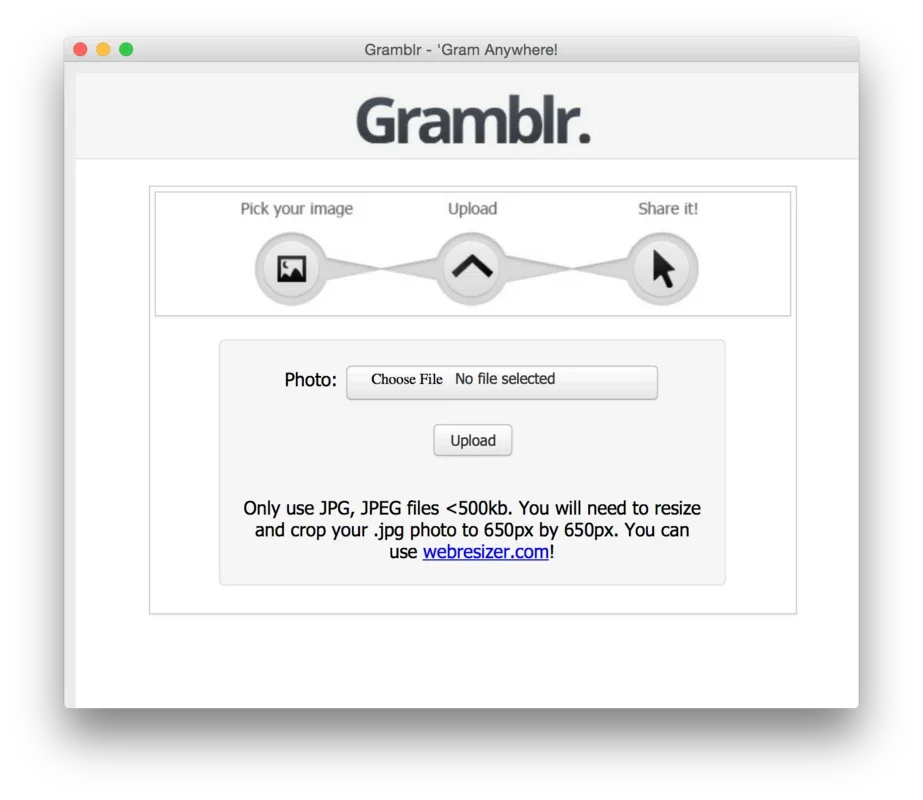 Gramblr for Windows: Upload Instagram Photos Easily