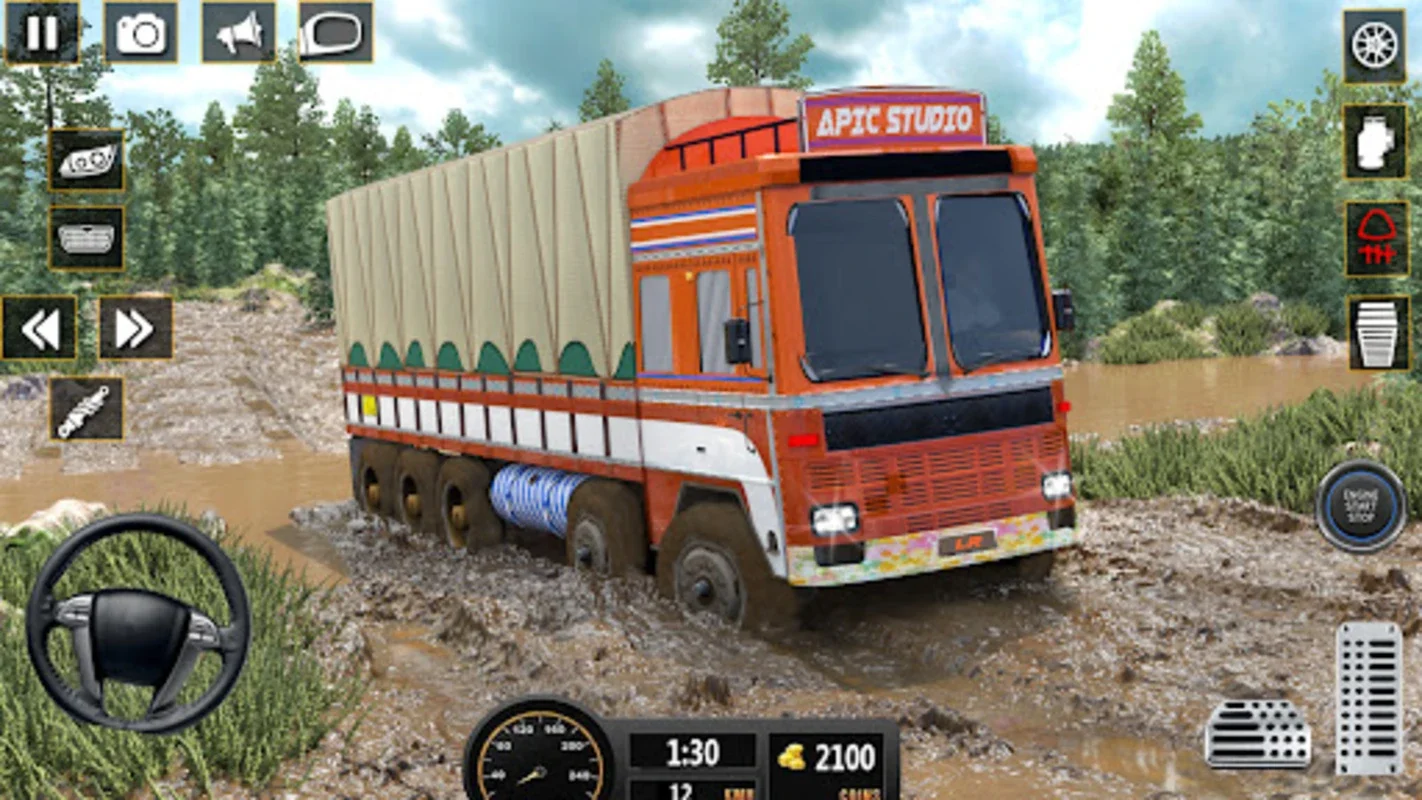 Indian Truck Offroad Cargo 3D for Android - No Downloading Needed